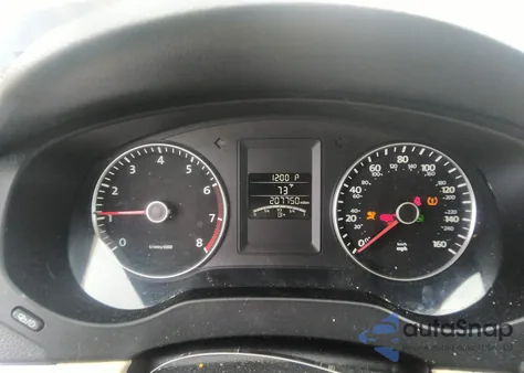 2013 Volkswagen Jetta 2.5L Se из США, поврежденный, VIN 3VWDX7AJ3DM437343